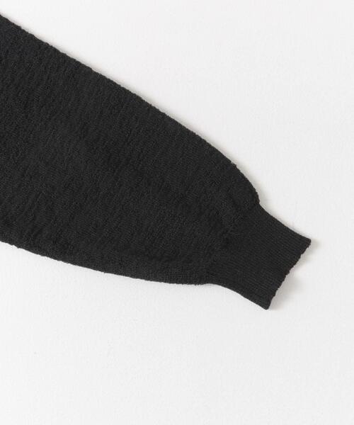 FORK&SPOON(フォークアンドスプーン)の「FORK&SPOON PEウォッシャブルニットカーディガン(カーディガン/ボレロ・メンズ・ブルー/ブラック・4/5)」の6枚目の写真