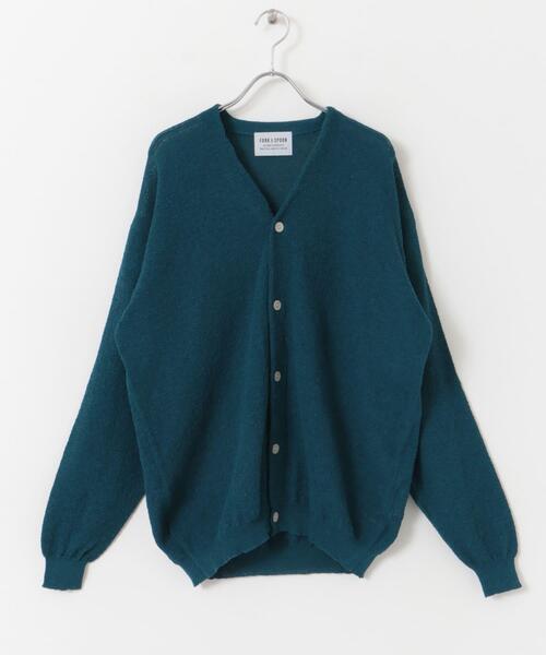 FORK&SPOON(フォークアンドスプーン)の「FORK&SPOON PEウォッシャブルニットカーディガン(カーディガン/ボレロ・メンズ・ブルー/ブラック・4/5)」の13枚目の写真
