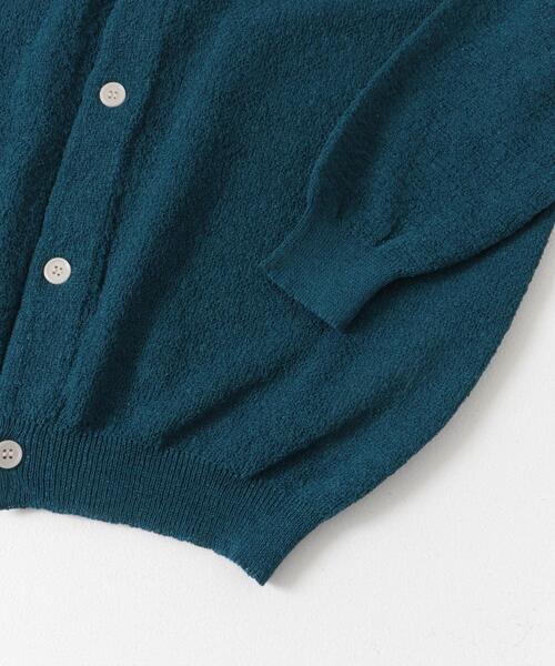 FORK&SPOON(フォークアンドスプーン)の「FORK&SPOON PEウォッシャブルニットカーディガン(カーディガン/ボレロ・メンズ・ブルー/ブラック・4/5)」の14枚目の写真