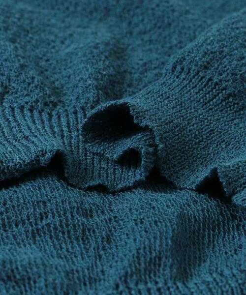 FORK&SPOON(フォークアンドスプーン)の「FORK&SPOON PEウォッシャブルニットカーディガン(カーディガン/ボレロ・メンズ・ブルー/ブラック・4/5)」の16枚目の写真