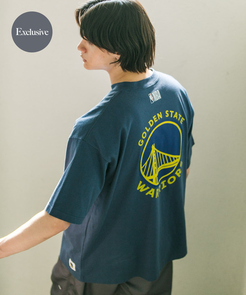 DOORS『別注』NBA×DOORS ウォリアーズTシャツ WEB/一部店舗限定サイズ』『別注』NBA×DOORS プリントTシャツ
