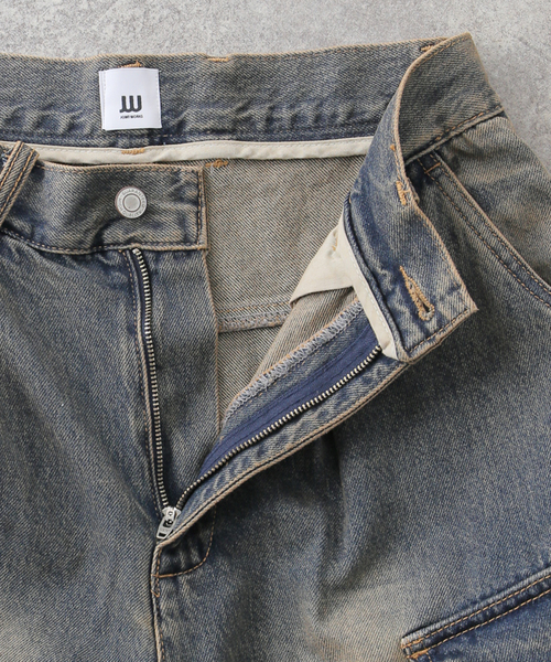 JOINT WORKS(ジョイントワークス)の「カーゴデニムハーフパンツ(デニムパンツ・レディース・ブルー・LARGE/MEDIUM)」の19枚目の写真