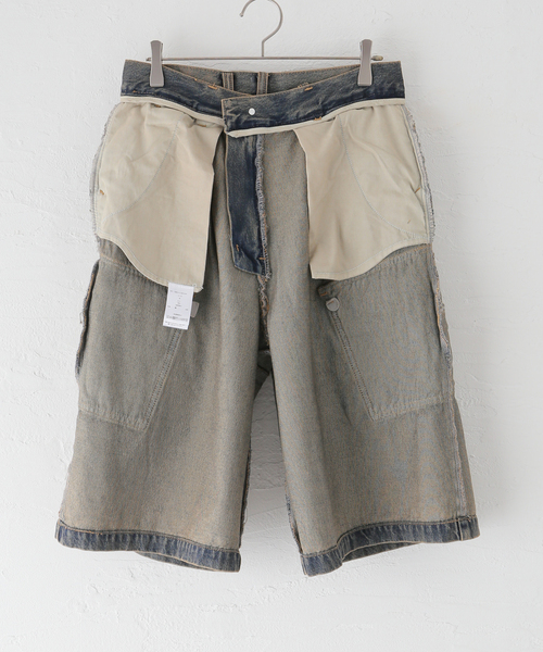 JOINT WORKS(ジョイントワークス)の「カーゴデニムハーフパンツ(デニムパンツ・レディース・ブルー・LARGE/MEDIUM)」の20枚目の写真