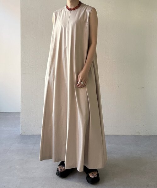 シェリエshellerノースリーブワンピース LONG DRESS – shéller / シェリエ