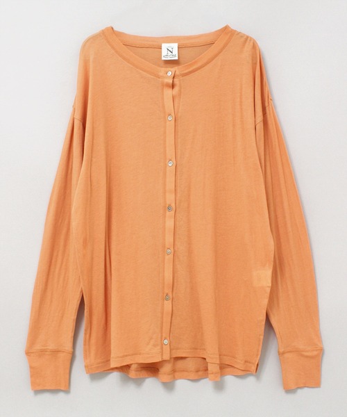 RNA-N(アールエヌエーエヌ)の「M2233 100/天竺カーディガン(カーディガン/ボレロ・レディース・ブラック/ブルー/オレンジ・MEDIUM)」の5枚目の写真