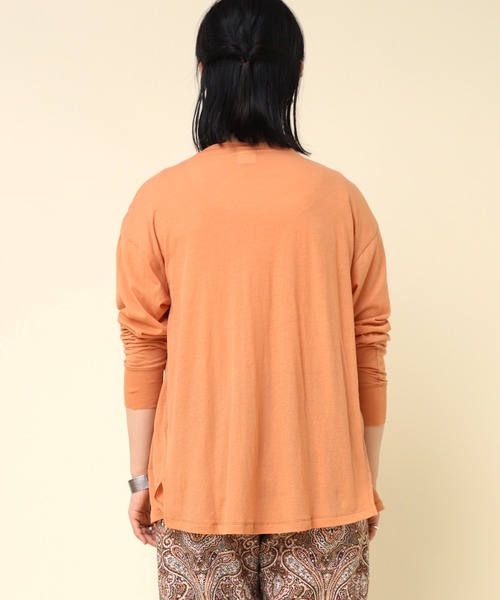 RNA-N(アールエヌエーエヌ)の「M2233 100/天竺カーディガン(カーディガン/ボレロ・レディース・ブラック/ブルー/オレンジ・MEDIUM)」の9枚目の写真