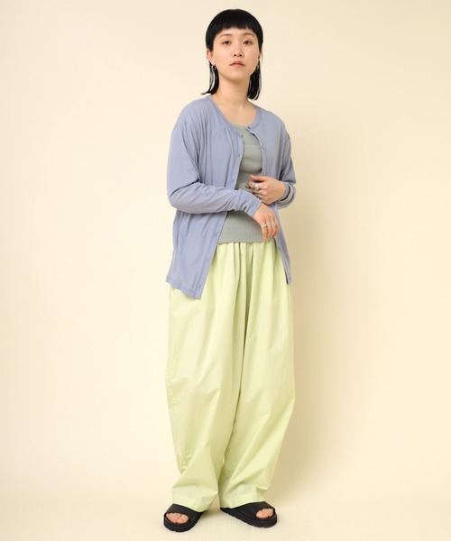 RNA-N(アールエヌエーエヌ)の「M2233 100/天竺カーディガン(カーディガン/ボレロ・レディース・ブラック/ブルー/オレンジ・MEDIUM)」の10枚目の写真