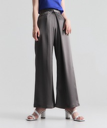 JOHN LAWRENCE SULLIVAN | 【JOHN LAWRENCE SULLIVAN/ジョンローレンスサリバン】別注 SATIN WIDE PANTS/サテンワイドパンツ(その他パンツ)
