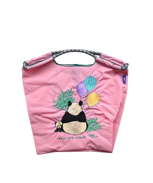 Ball&Chain]shopping bag-D.PANDA(M)（エコバッグ/サブバッグ