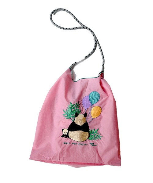 Ball&Chain]shopping bag-D.PANDA(M)（エコバッグ/サブバッグ