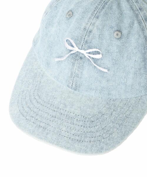 INGNI（イング）の「デニムリボンキャップ（キャップ・レディース・ブルー/ブラック・ONE SIZE）」の19枚目の写真