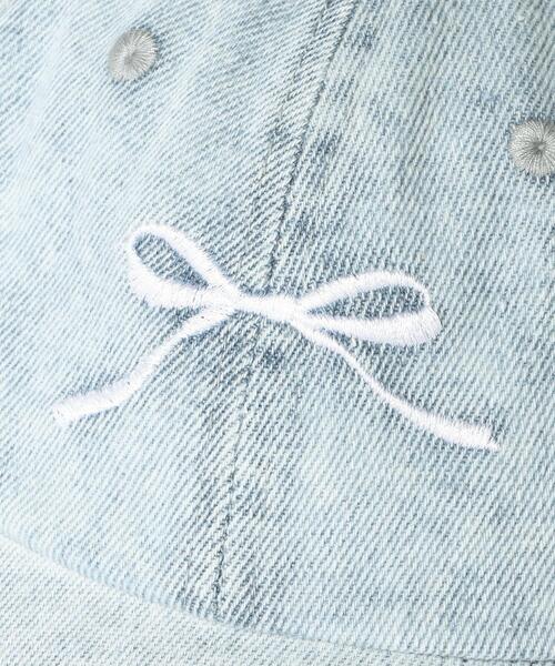 INGNI（イング）の「デニムリボンキャップ（キャップ・レディース・ブルー/ブラック・ONE SIZE）」の18枚目の写真