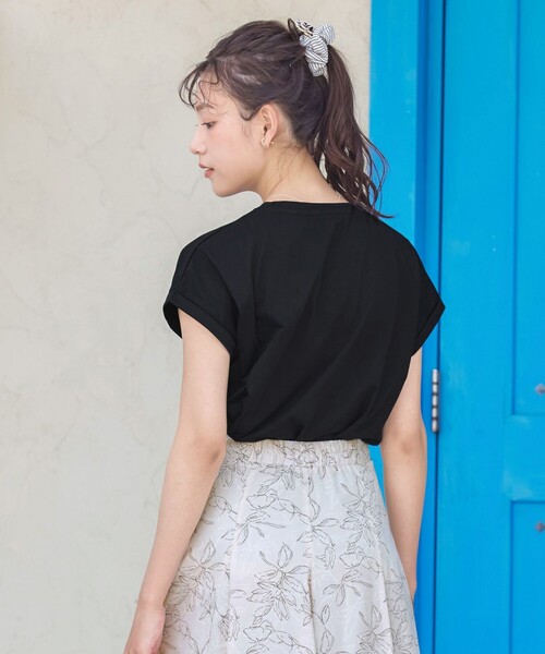 フラワープリントスカート（スカート）｜Tiaclasse（ティアクラッセ）