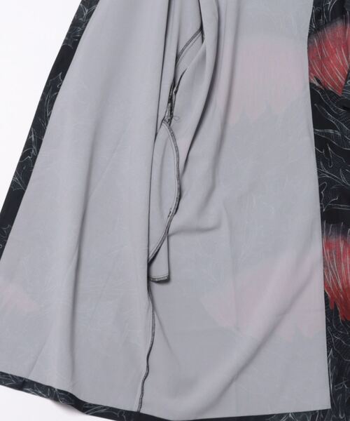 カヤ(カヤ)の「【カヤ】薊乃長羽織(カーディガン/ボレロ・レディース・スミクロ/パープル系その他/ホワイト×ブルー・FREE)」の11枚目の写真