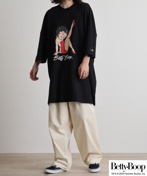 セール】BETTY BOOP（TM） ベティブープ キングビッグTシャツ（T