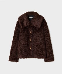 【HARUNOBUMURATA/ハルノブムラタ】KADIA/WOOL MOHAIR BOA JACKET/ウールモヘアボアジャケット/ムートンジャケット