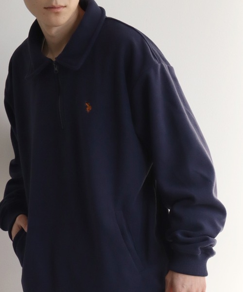セール】【U.S. POLO ASSN./ユーエスポロアッスン】フリース ハーフ