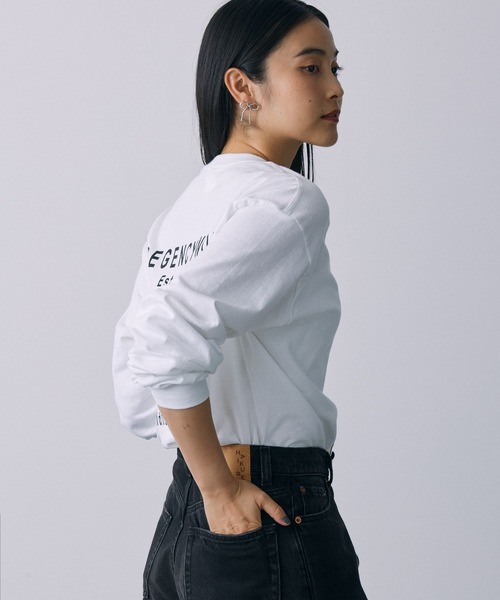 planc プランシー　ロングTシャツ ワイドスリーブTシャツ | 【Plan C】プラン シー 公式オンライン