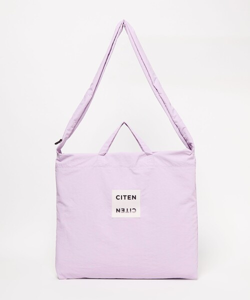 CITEN(シテン)の「<CITEN> ZIP3WAYトート(トートバッグ・レディース・ブラック/オレンジ/ライトグレー/シルバー/コバルトブルー/ダークグリーン/ピンク/ライトブルー/ライラック/ブラウン系・FREE)」の16枚目の写真