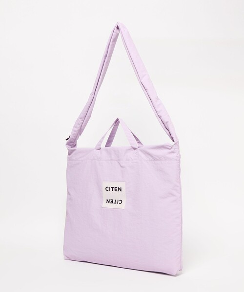 CITEN(シテン)の「<CITEN> ZIP3WAYトート(トートバッグ・レディース・ブラック/オレンジ/ライトグレー/シルバー/コバルトブルー/ダークグリーン/ピンク/ライトブルー/ライラック/ブラウン系・FREE)」の15枚目の写真