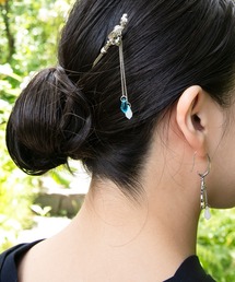 カヤ | 【カヤ】白金（しらかね）動物かんざし(その他ヘアアクセサリー)