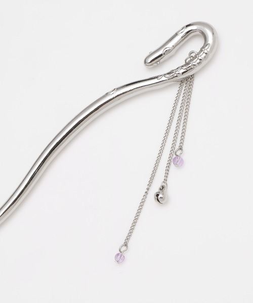 カヤ（カヤ）の「【カヤ】白金（しらかね）動物かんざし（その他ヘアアクセサリー・レディース・その他2/その他1/その他3・FREE）」の5枚目の写真