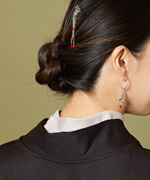 カヤ（カヤ）の「【カヤ】白金（しらかね）動物かんざし（その他ヘアアクセサリー・レディース・その他2/その他1/その他3・FREE）」の13枚目の写真