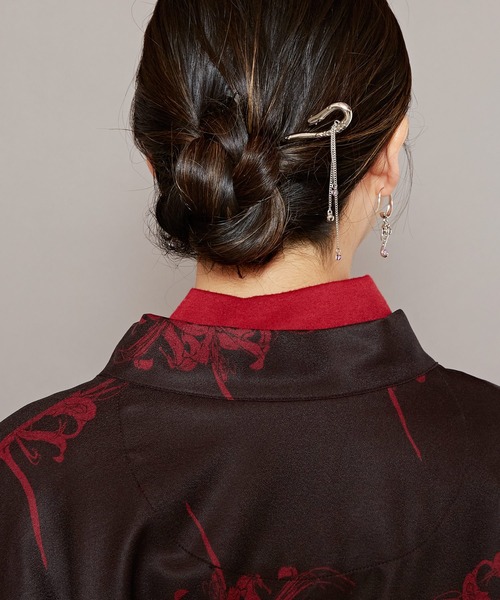 カヤ（カヤ）の「【カヤ】白金（しらかね）動物かんざし（その他ヘアアクセサリー・レディース・その他2/その他1/その他3・FREE）」の7枚目の写真