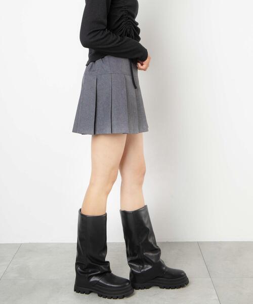 WEGO（ウィゴー）の「WEGO/シャーリングカバーロングブーツ（ブーツ・レディース・ブラック・LARGE/MEDIUM）」の12枚目の写真