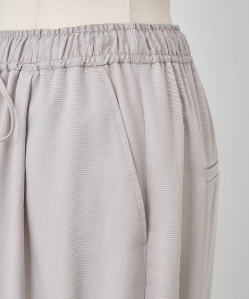 BEARDSLEY（ビアズリー）の「トロミカーゴパンツ（その他パンツ・レディース・ライトグレー/ブラック・FREE）」の22枚目の写真