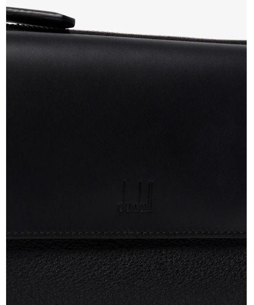 dunhill（ダンヒル）の「1893ハーネス ウエストエンド メッセンジャーバッグ /1893 HARNESS WEST END BAG（クラッチバッグ・メンズ・ブラック・ONE SIZE）」の4枚目の写真