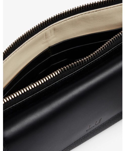 dunhill（ダンヒル）の「1893ハーネス ウエストエンド メッセンジャーバッグ /1893 HARNESS WEST END BAG（クラッチバッグ・メンズ・ブラック・ONE SIZE）」の5枚目の写真