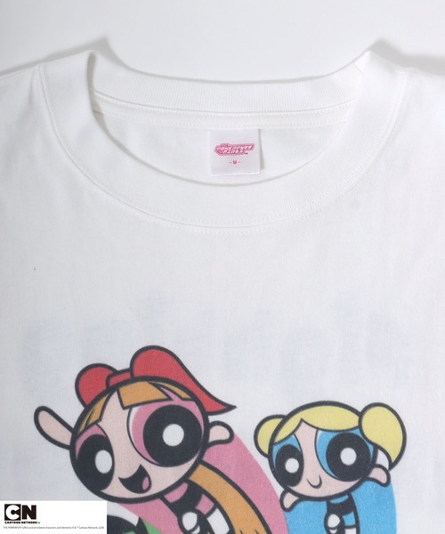 Salong hameu（サロン ハミュー）の「THE POWERPUFF GIRLS（パワーパフ ガールズ）キャラクタープリントロンT レディース メンズ ユニセックス/長袖（Tシャツ/カットソー・レディース・ホワイト/ブラック系その他2/ブラック系その他/ホワイト系その他/ホワイト系その他2/ブラック系その他3・M）」の20枚目の写真