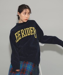 Ray BEAMS | 【WEB限定】Lee / LOGO KNIT(ニット/セーター)