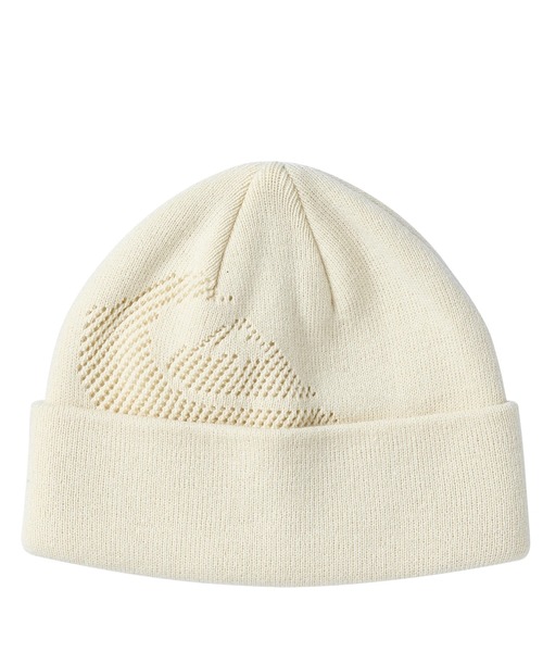 MUTA ジャガードロゴ ニットキャップ ホワイト ニット帽　新品 ジャガードニットキャップ ホワイト 今季新作 ジャガードロゴ ニット