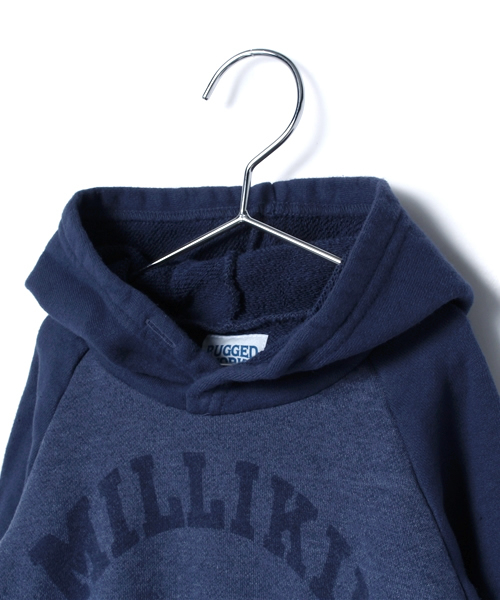 RUGGEDWORKS（ラゲッドワークス）の「TC裏毛パーカー(80～140㎝)（パーカー・キッズ・ダークブルー/ダークパープル/チャコールグレー・140cm/110cm/100cm/90cm/120cm/80ｃｍ/130cm）」の5枚目の写真