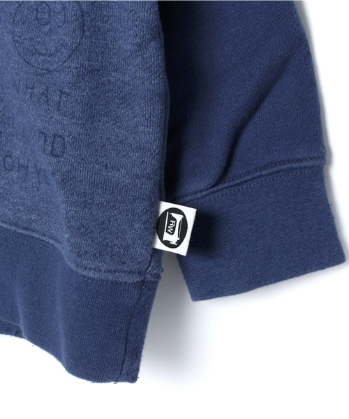 RUGGEDWORKS（ラゲッドワークス）の「TC裏毛パーカー(80～140㎝)（パーカー・キッズ・ダークブルー/ダークパープル/チャコールグレー・140cm/110cm/100cm/90cm/120cm/80ｃｍ/130cm）」の7枚目の写真