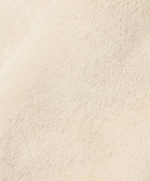 GLOBAL WORK(グローバルワーク)の「洗えるフワフワティペット/147474(ネックウォーマー/スヌード・キッズ・アイボリー/モカ・ONE SIZE)」の13枚目の写真