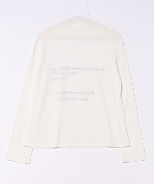 HALEY PESCA(ヘーリーペスカ)の「HALEY PESCA/2Way ワンショル フロントプリントカットソー(Tシャツ/カットソー・レディース・ブルー/ホワイト/ブラック・MEDIUM/LARGE/SMALL)」の18枚目の写真