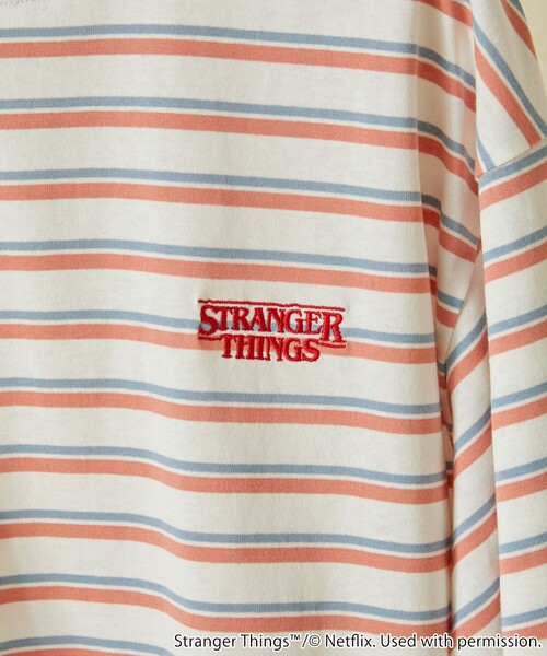 ストレンジャー・シングス ストライプシャツ FREEサイズ セール】Stranger Things × FREAK'S STORE/ストレンジャー