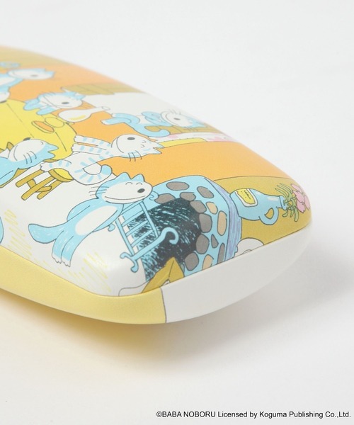 niko and...（ニコアンド）の「【11ぴきのねこ】コラボ　メガネケース（その他小物・レディース・グリーン/シャーベット・0）」の6枚目の写真