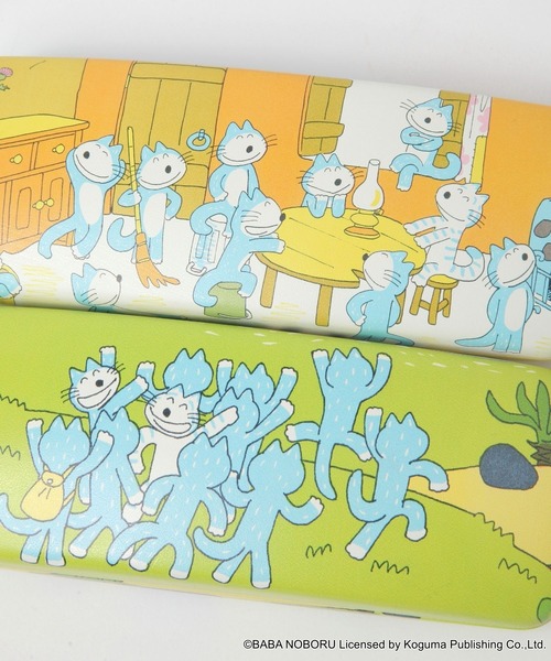 niko and...（ニコアンド）の「【11ぴきのねこ】コラボ　メガネケース（その他小物・レディース・グリーン/シャーベット・0）」の9枚目の写真