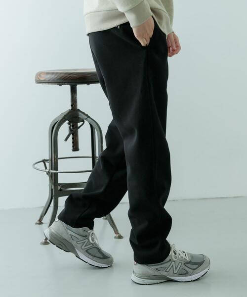 ITEMS URBANRESEARCH（アイテムズ アーバンリサーチ）の「WINDPROOF 裏フリースボンディング パンツ（その他パンツ・メンズ・カーキ/ブラック/グレー・LARGE/MEDIUM）」の6枚目の写真