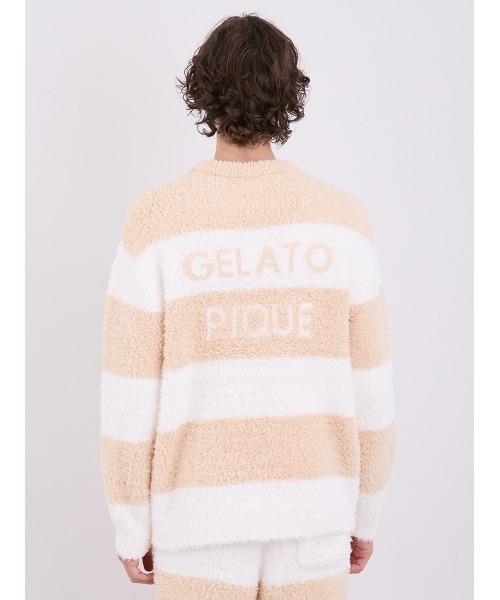 gelato piqué ジェラート2ボーダープルオーバー Amazon | [ジェラート ピケ] HOMMEジェラート2ボーダープル