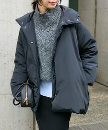 RIVE DROITE | 【高機能素材】ベルテッドフードダウン(ダウンジャケット/コート)