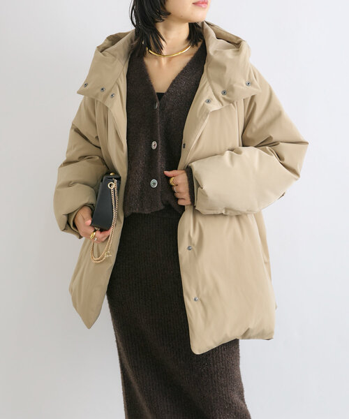 RIVE DROITE（リヴドロワ）の「ベルテッドフードダウン（ダウン