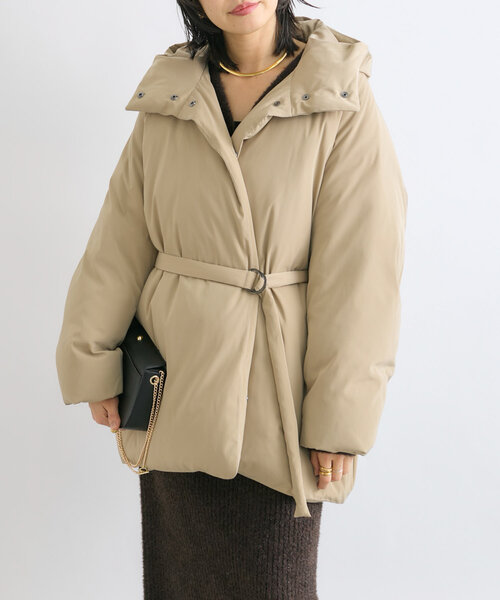 RIVE DROITE（リヴドロワ）の「ベルテッドフードダウン（ダウン