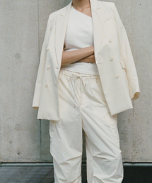 ROPE'（ロペ）の「【MLB COLLECTION BY JUN】ナイロンパラシュートパンツ（カーゴパンツ）」