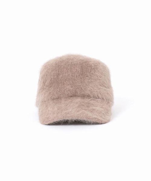 JOURNAL STANDARD relume（ジャーナルスタンダード　レリューム）の「RELUME ファーCAP（キャップ・レディース・ブラック/ベージュ・FREE）」の4枚目の写真