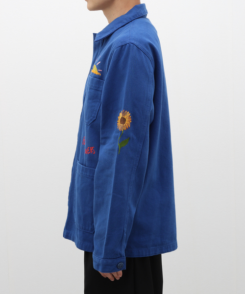 417 EDIFICE（フォーワンセブンエディフィス）の「ENCRE / アンクレ Jacket（カバーオール・メンズ・ホワイト/ブラック/ブルー/ブルー系その他・FREE）」の20枚目の写真